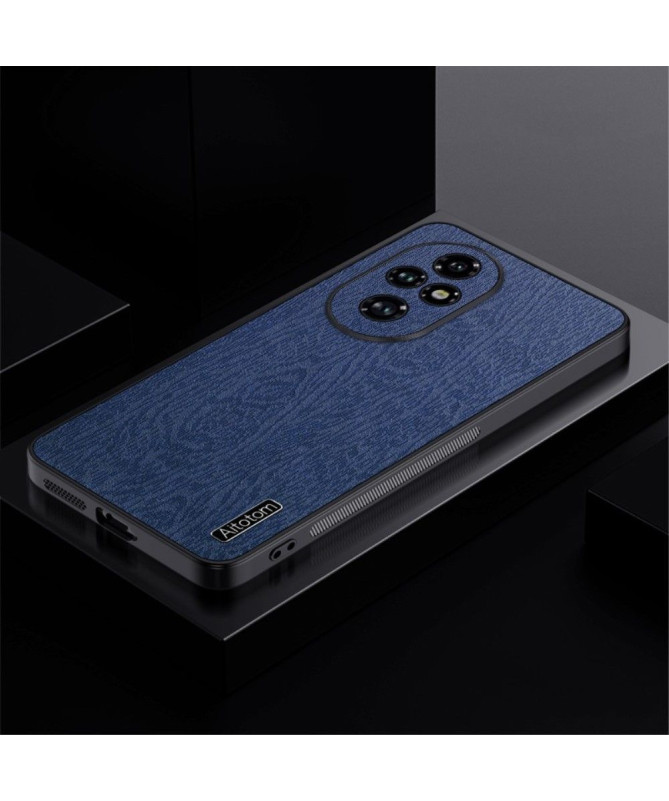 Coque Honor 200 Pro effet cuir style bois