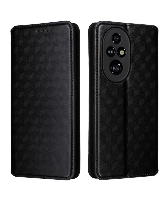 Housse Honor 200 Pro flip cover design géométrie