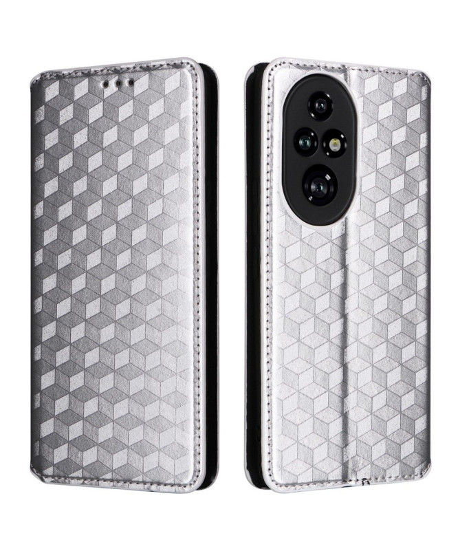 Housse Honor 200 Pro flip cover design géométrie