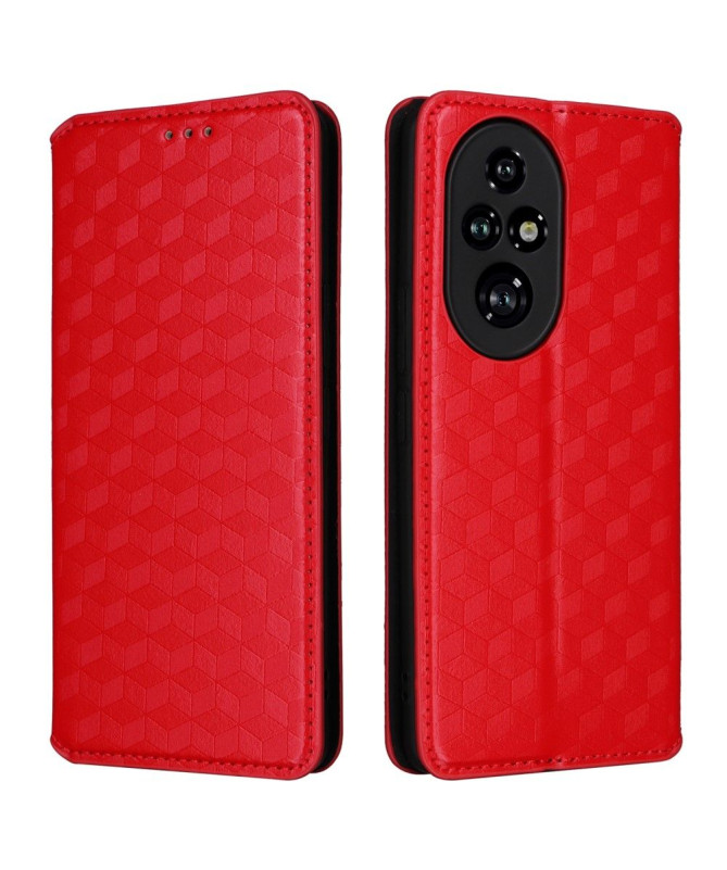 Housse Honor 200 Pro flip cover design géométrie