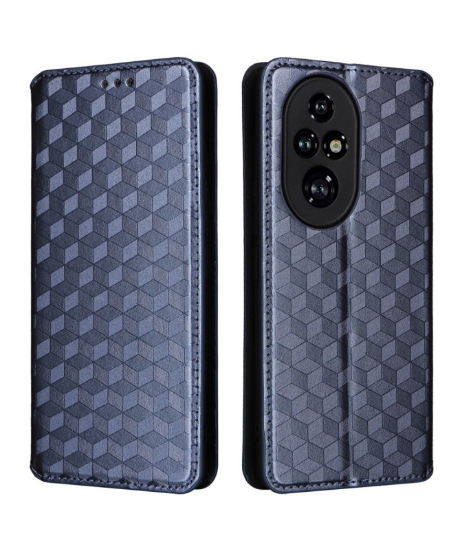 Housse Honor 200 Pro flip cover design géométrie