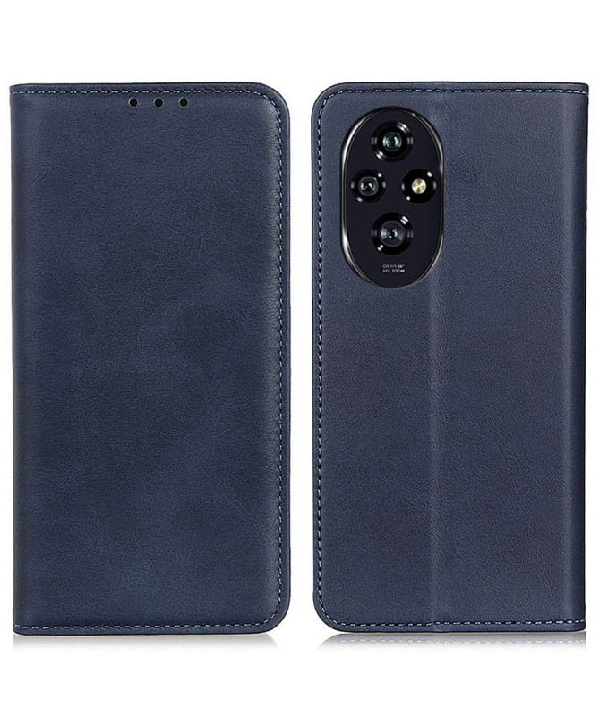Housse Honor 200 Pro Simone Flip simili cuir vieilli