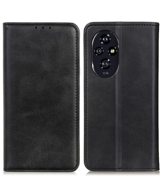 Housse Honor 200 Pro Simone Flip simili cuir vieilli