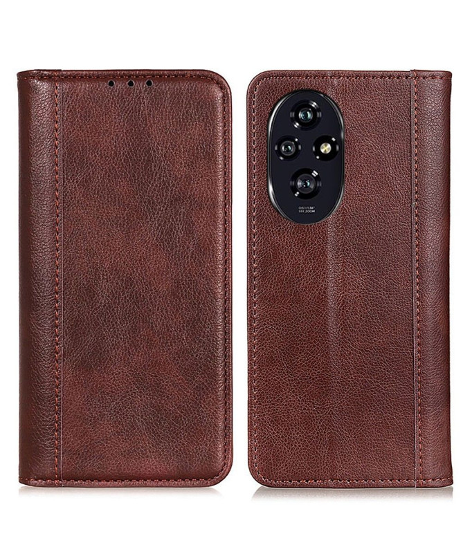 Étui Honor 200 Pro folio Sylvestre simili cuir