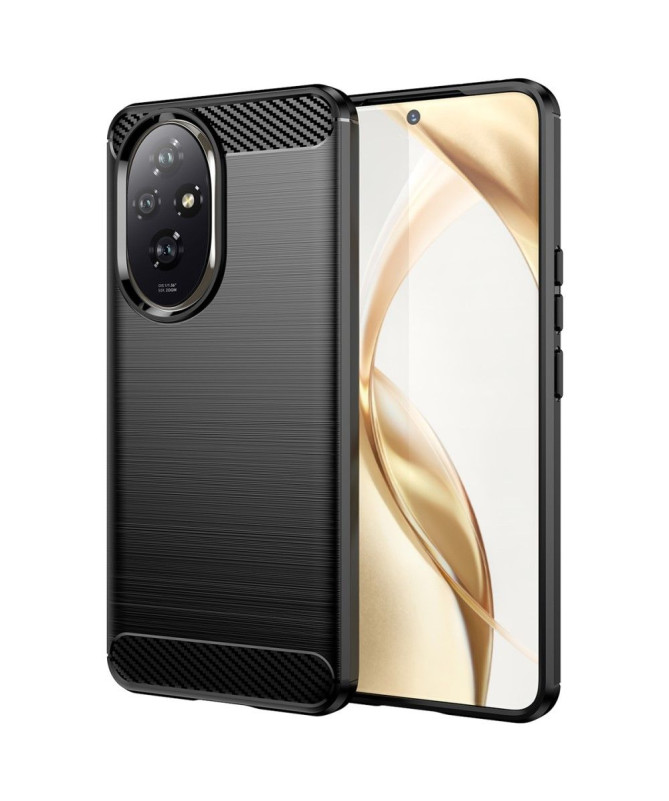 Coque Honor 200 effet brossé silicone