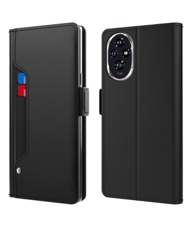 Housse Honor 200 premium porte cartes avec miroir