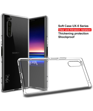 Coque Sony Xperia 5 transparente en silicone