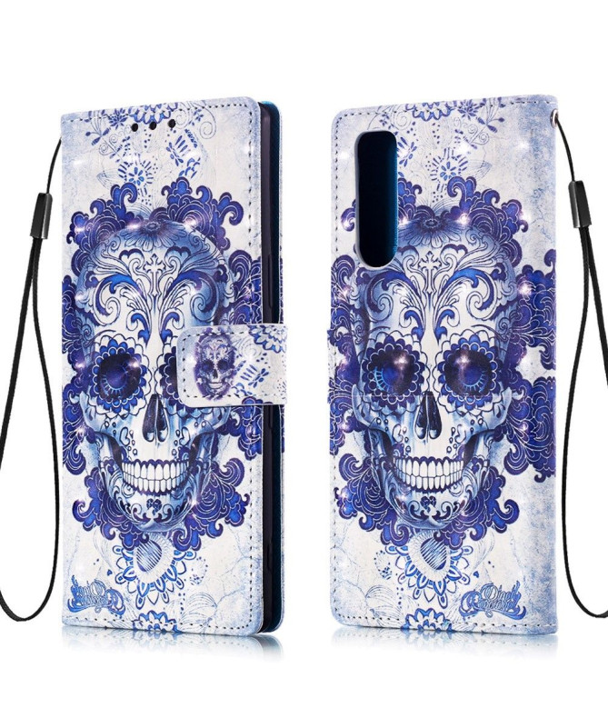 Housse Sony Xperia 5 motif calavera