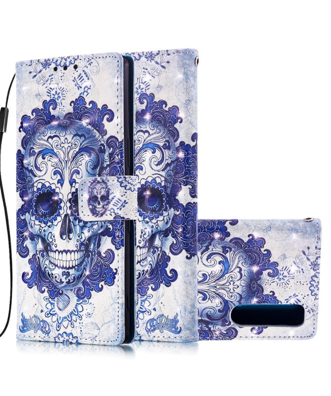 Housse Sony Xperia 5 motif calavera