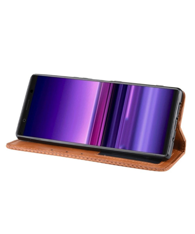 Housse Sony Xperia 5 Le Cirénius style cuir