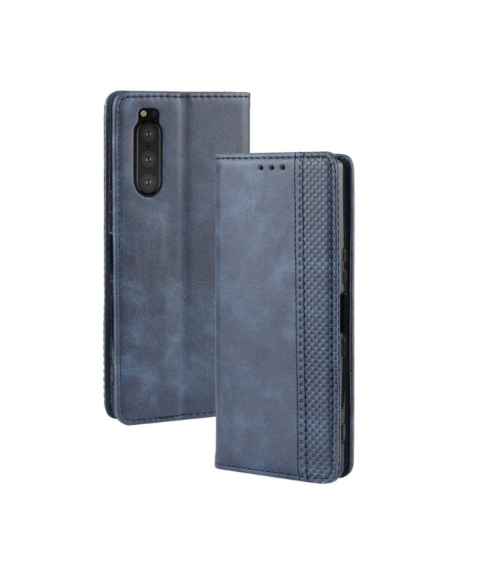 Housse Sony Xperia 5 Le Cirénius style cuir