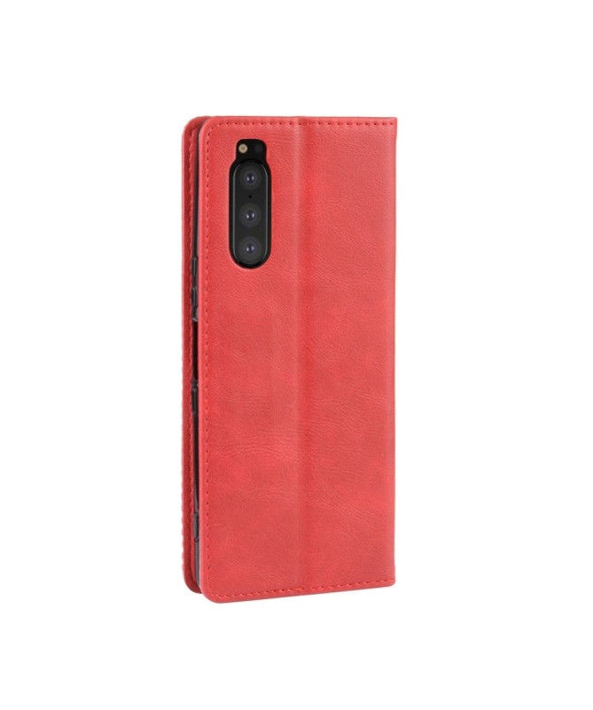 Housse Sony Xperia 5 Le Cirénius style cuir