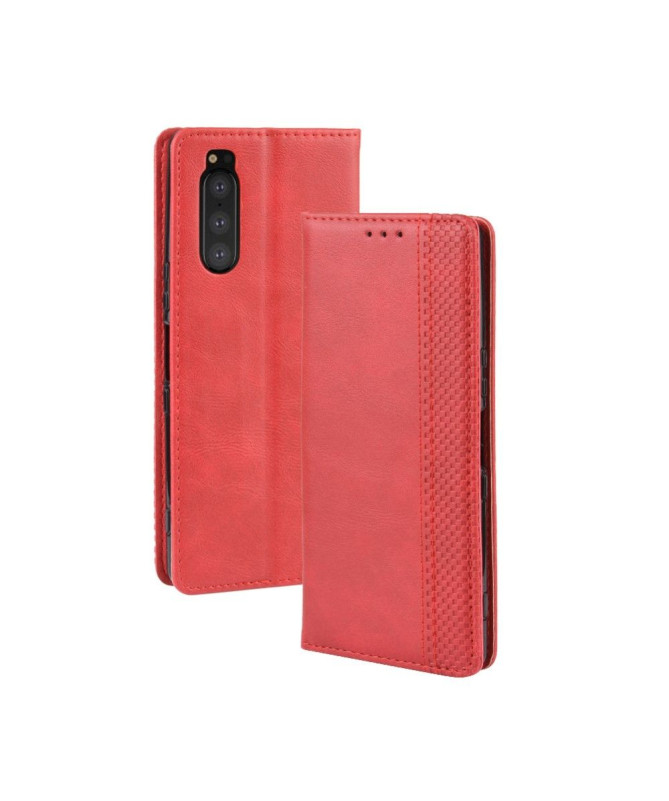 Housse Sony Xperia 5 Le Cirénius style cuir