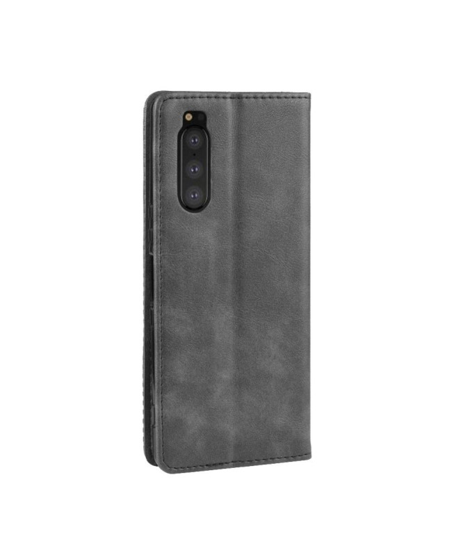 Housse Sony Xperia 5 Le Cirénius style cuir