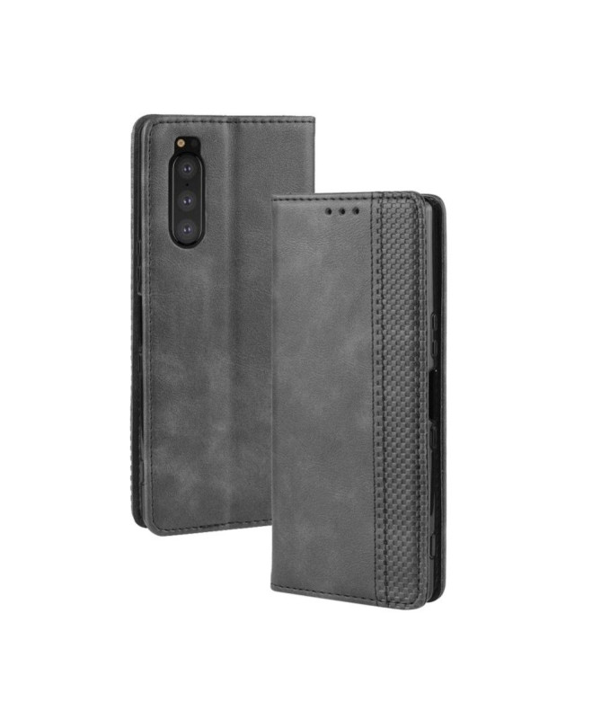 Housse Sony Xperia 5 Le Cirénius style cuir