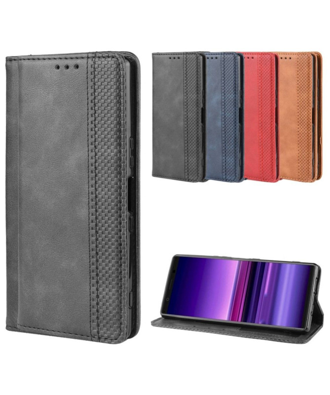 Housse Sony Xperia 5 Le Cirénius style cuir