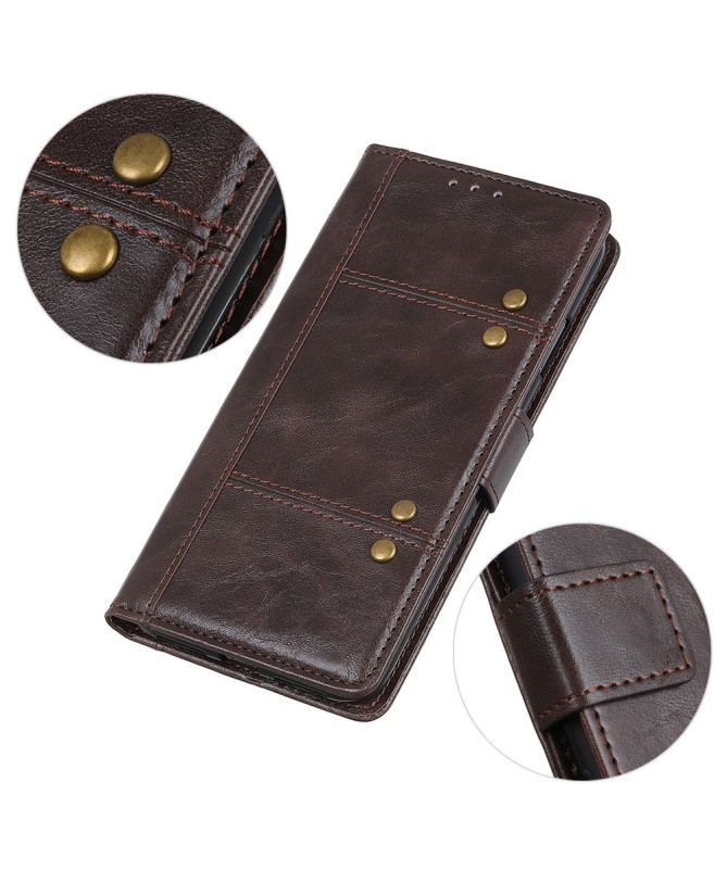 Étui à rabat Sony Xperia 1 II Premium avec Rivets