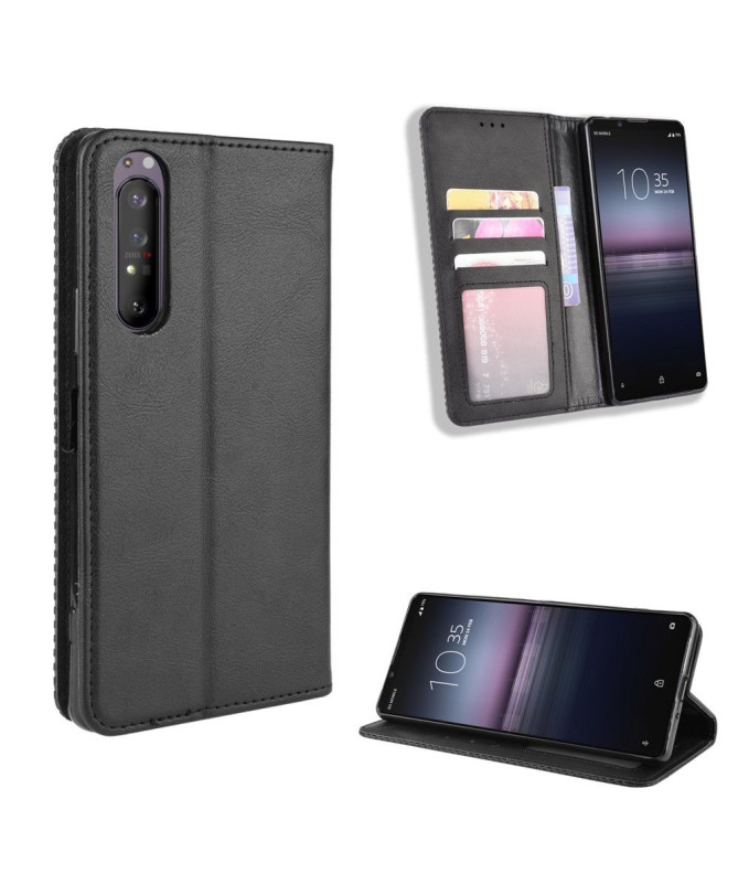 Housse Sony Xperia 1 II Le Cirénius style cuir