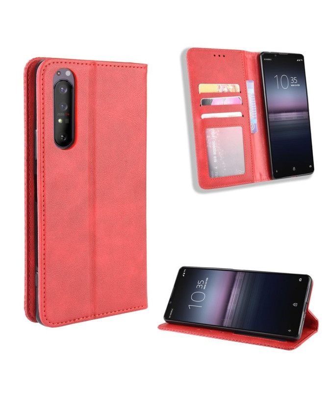 Housse Sony Xperia 1 II Le Cirénius style cuir