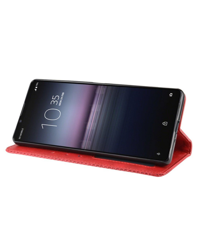 Housse Sony Xperia 1 II Le Cirénius style cuir