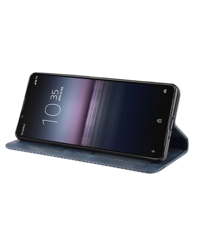 Housse Sony Xperia 1 II Le Cirénius style cuir