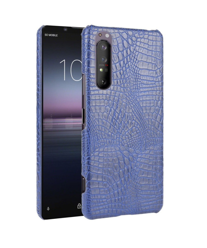 Coque Sony Xperia 1 II effet peau de croco