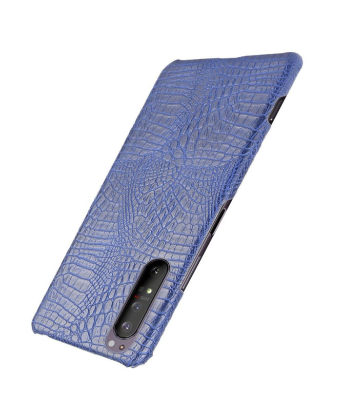 Coque Sony Xperia 1 II effet peau de croco