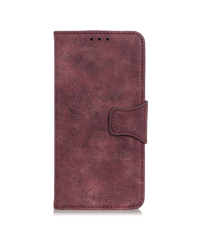 Étui Sony Xperia 1 II Edouard en simili cuir vintage