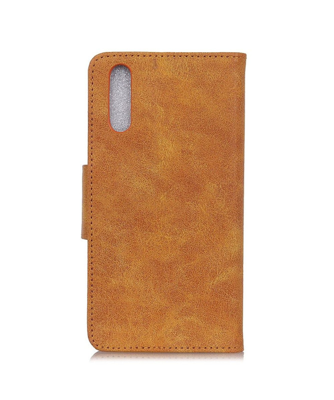 Étui Sony Xperia 1 II Edouard en simili cuir vintage