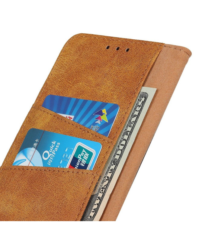 Étui Sony Xperia 1 II Edouard en simili cuir vintage