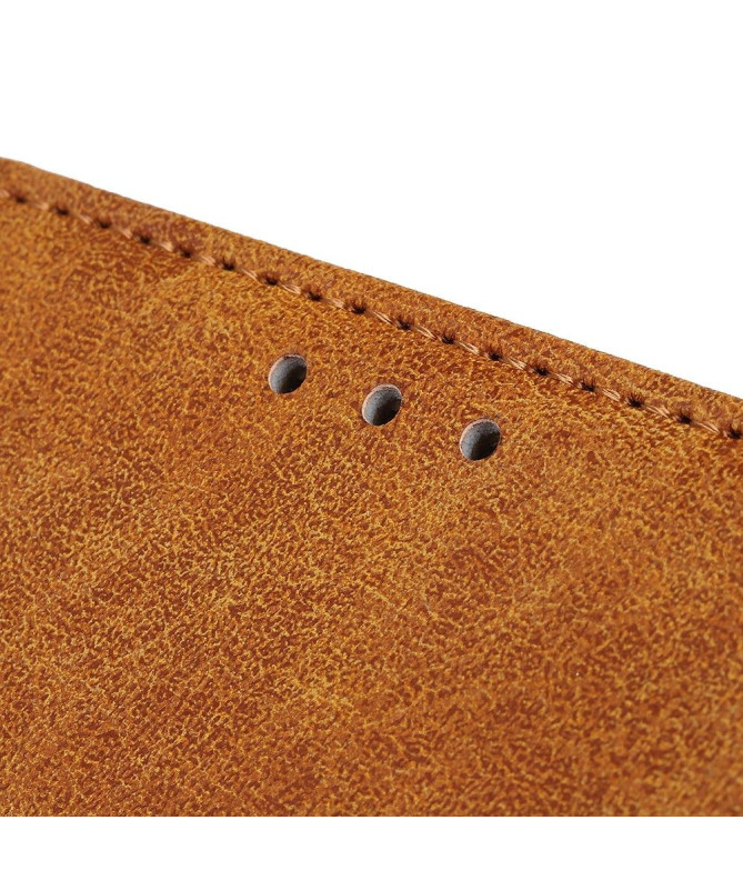 Étui Sony Xperia 1 II Edouard en simili cuir vintage