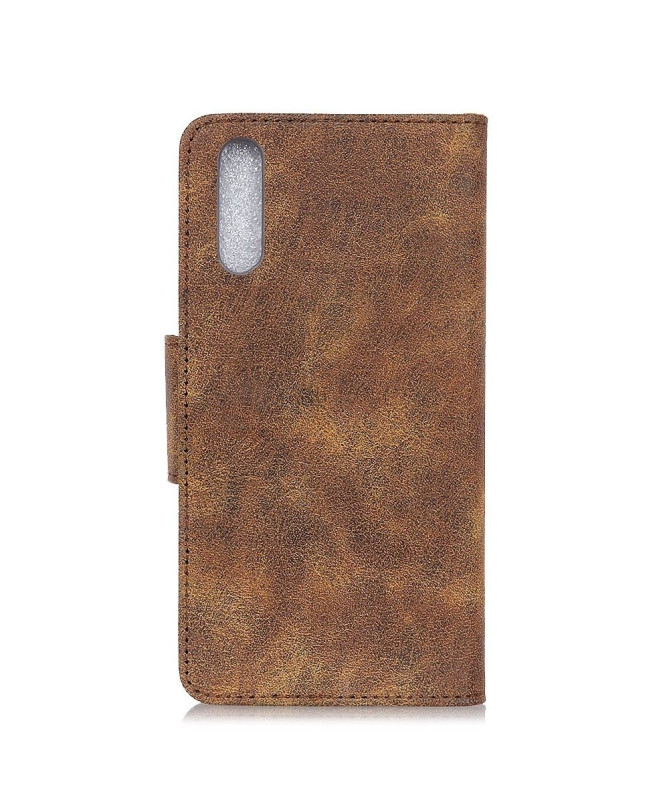 Étui Sony Xperia 1 II Edouard en simili cuir vintage