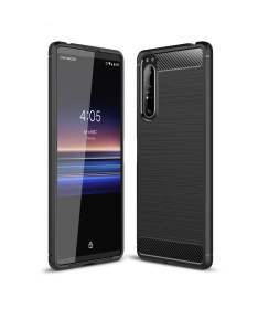 Coque Sony Xperia 1 II Flexible Effet Brossé