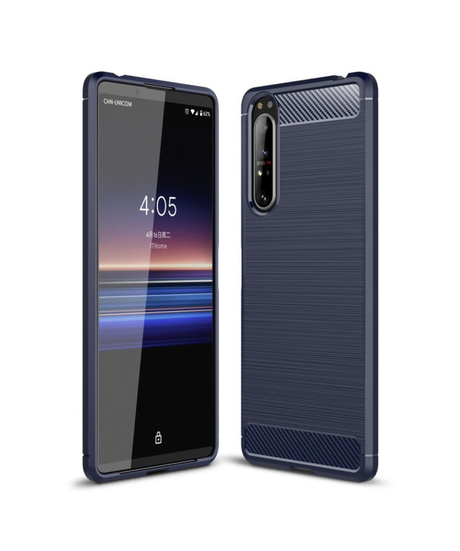 Coque Sony Xperia 1 II Flexible Effet Brossé