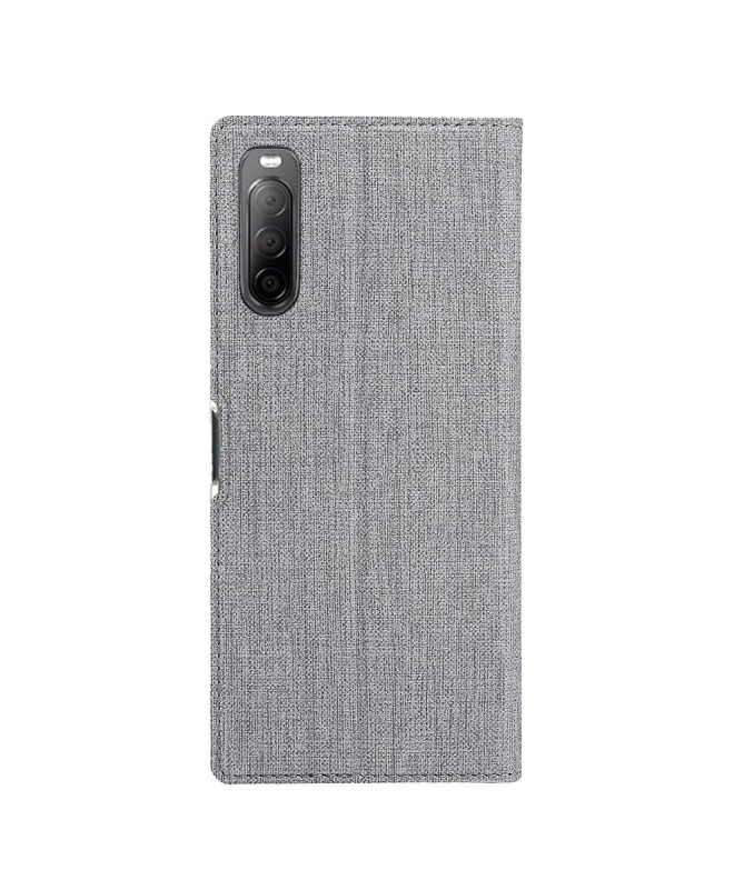 Housse Sony Xperia 10 II croisillons fonction support