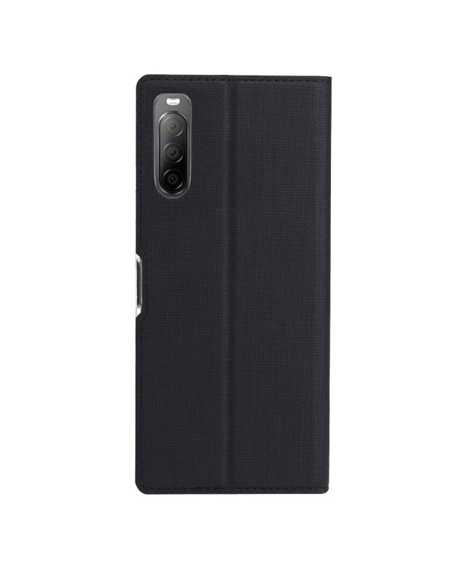 Housse Sony Xperia 10 II croisillons fonction support