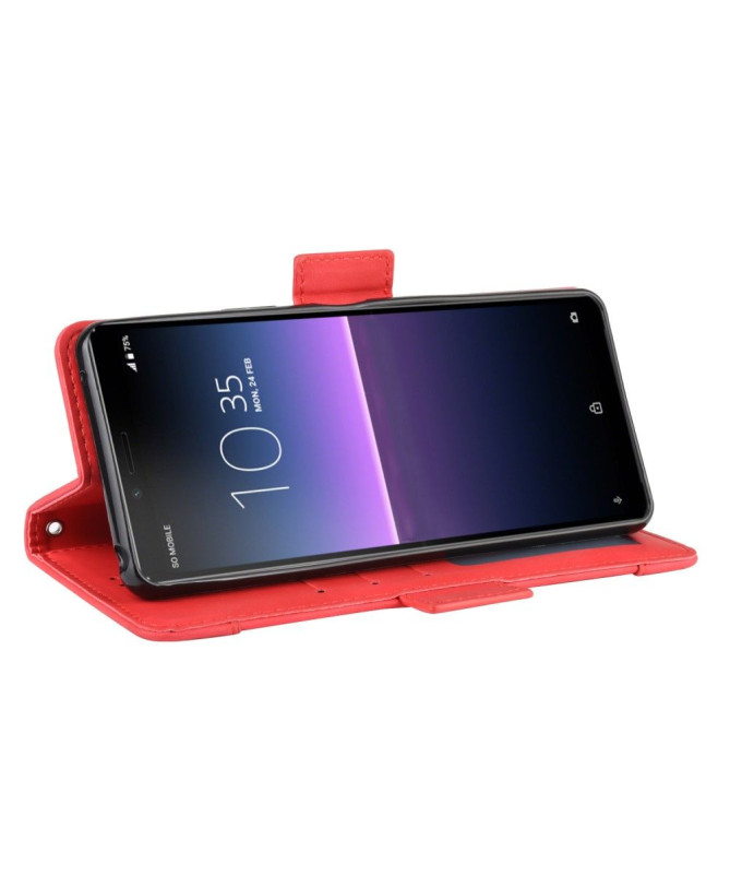 Housse Sony Xperia 10 II Premium avec Porte Cartes