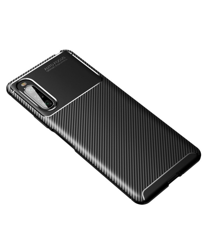 Coque effet fibre de carbone pour Sony Xperia 10 II