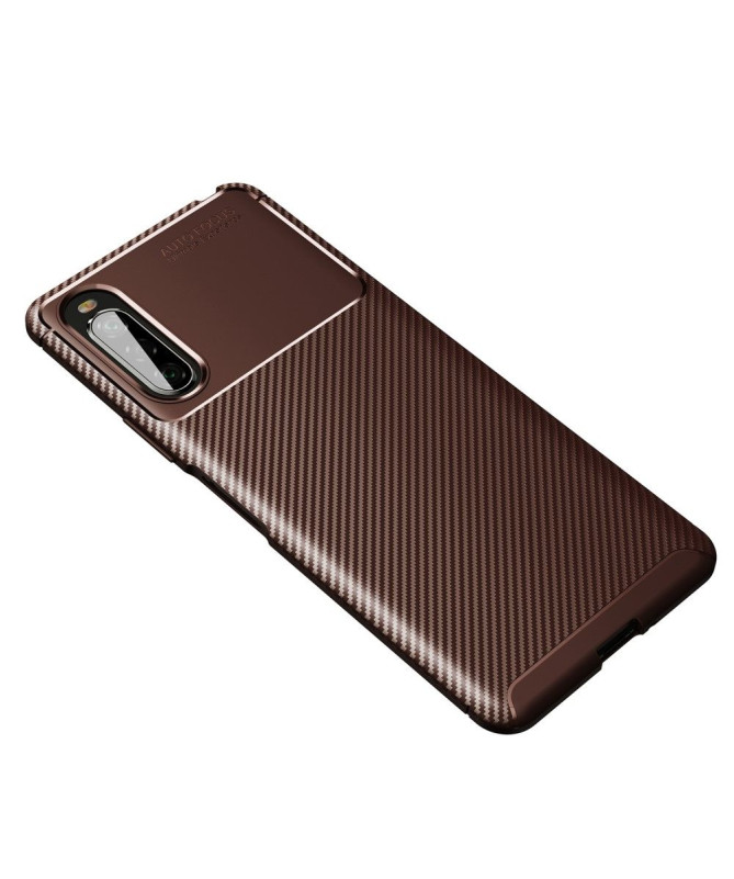 Coque effet fibre de carbone pour Sony Xperia 10 II