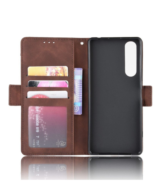 Housse Sony Xperia 5 II Premium avec Porte Cartes