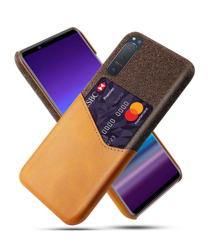 Coque Sony Xperia 5 II Olympus Effet Cuir