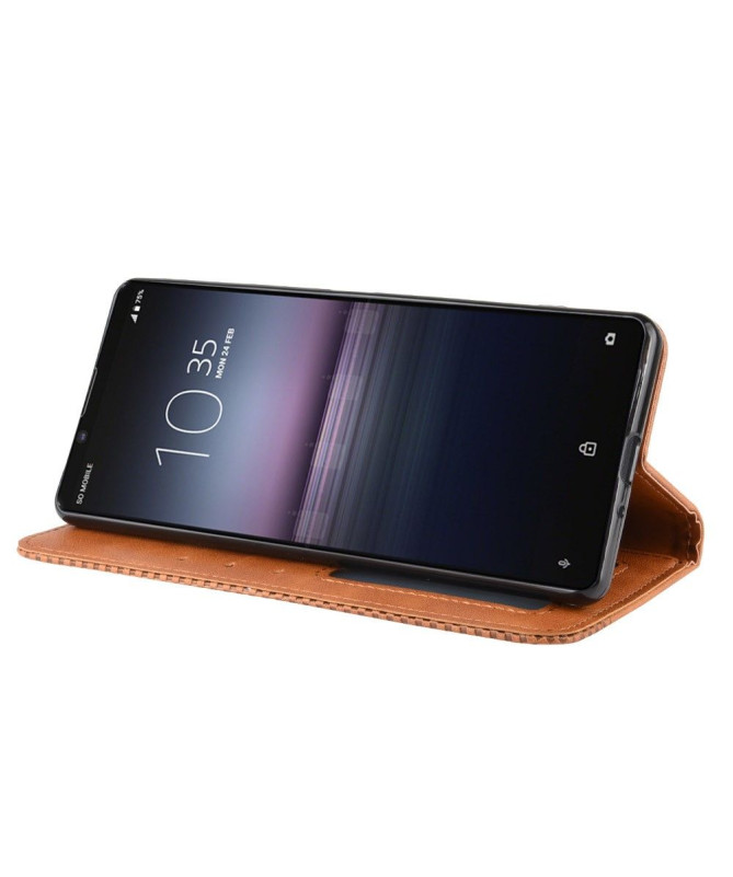 Housse Sony Xperia 5 II Le Cirénius style cuir