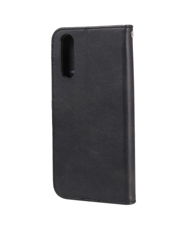 Housse Sony Xperia 10 II Zipper Pocket Effet Cuir