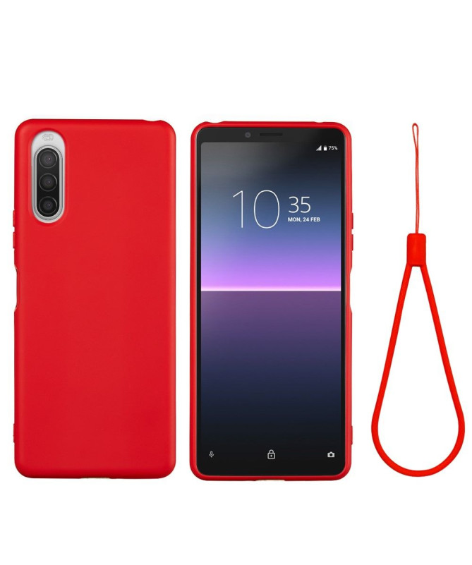 Coque Sony Xperia 10 II Puro silicone liquide