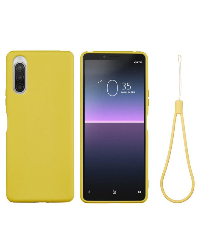 Coque Sony Xperia 10 II Puro silicone liquide