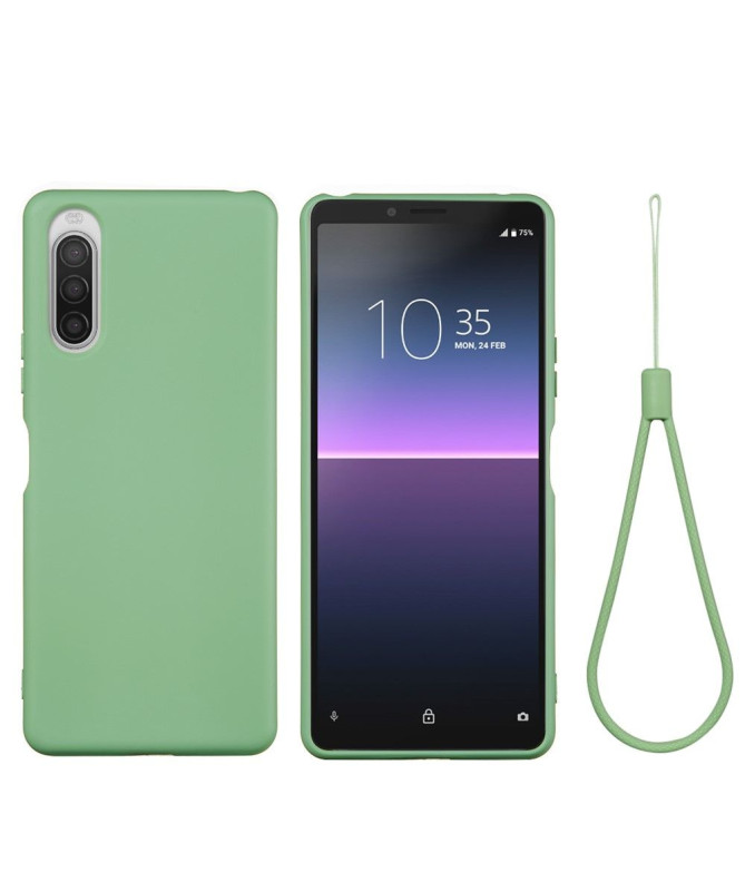 Coque Sony Xperia 10 II Puro silicone liquide