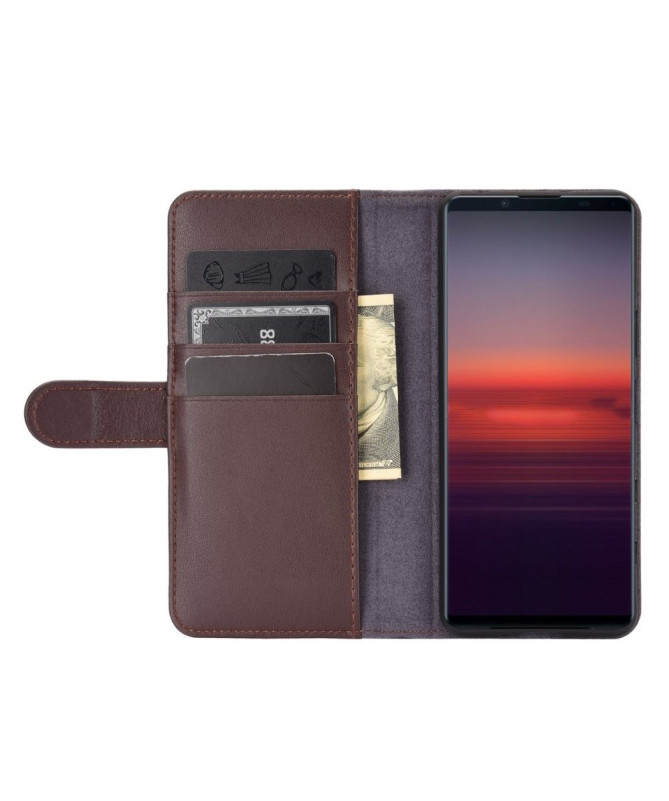 Housse Sony Xperia 5 II Cuir Premium