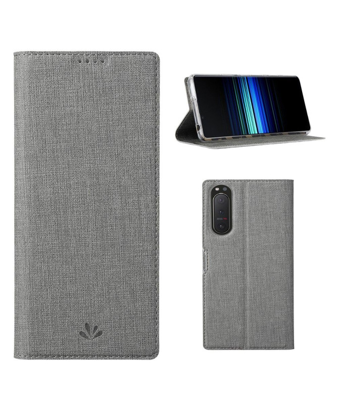 Housse Sony Xperia 5 II croisillons fonction support