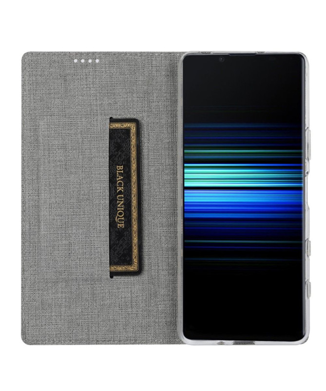 Housse Sony Xperia 5 II croisillons fonction support