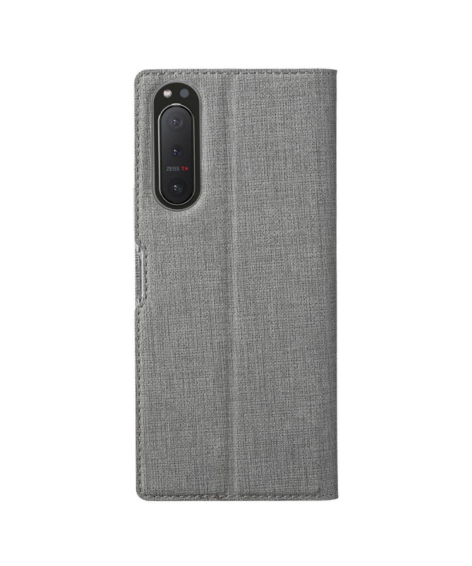 Housse Sony Xperia 5 II croisillons fonction support
